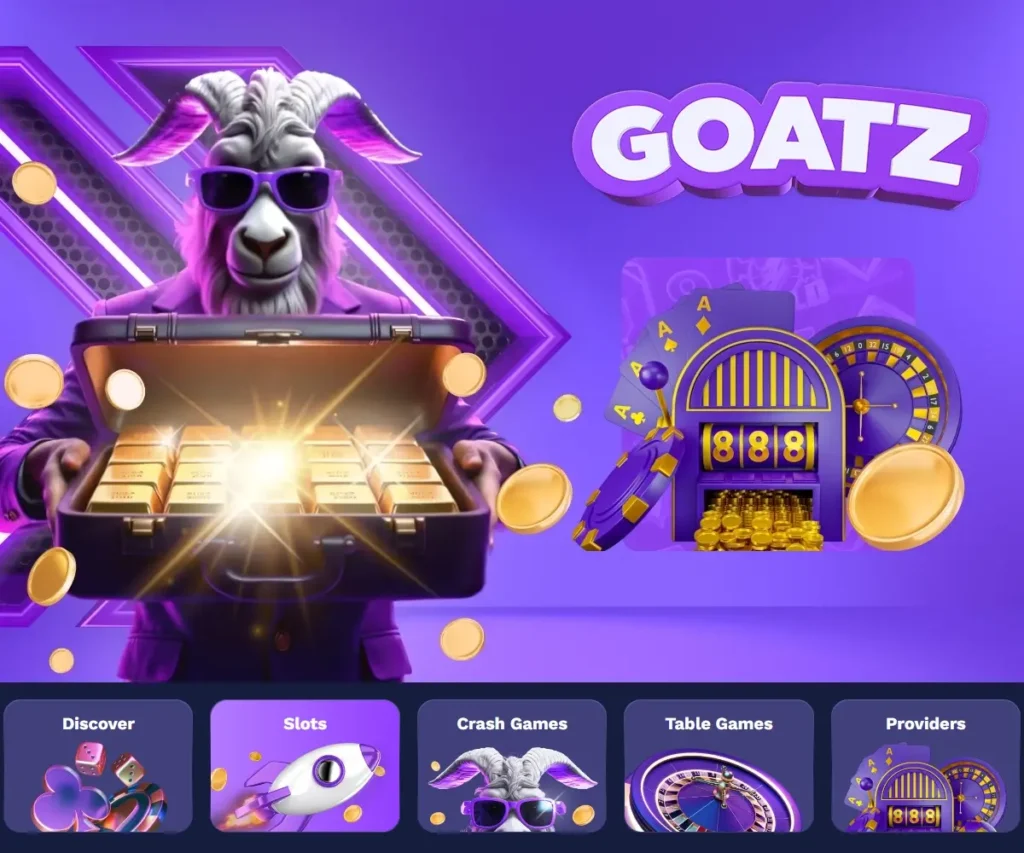Goatz omtale 2026 – skjermbilde fra nettsiden